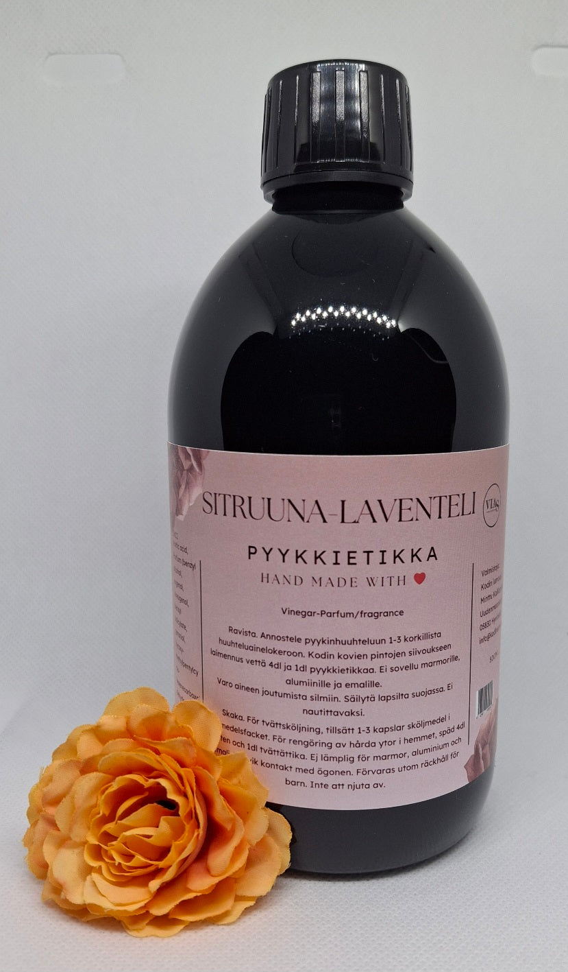 ViaS hurmaava pyykkietikka Sitruuna-laventeli 500ml