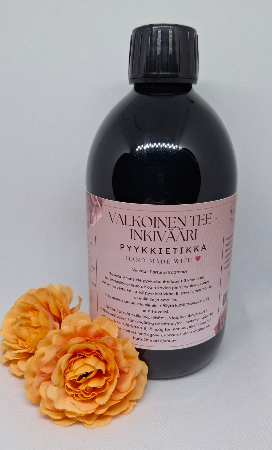 ViaS hurmaava pyykkietikka Valkoinen tee-inkivääri 500ml