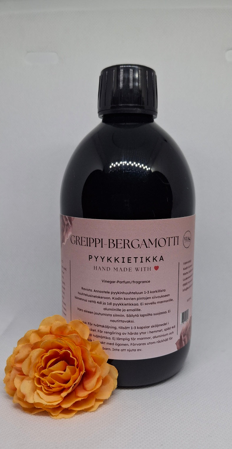 ViaS hurmaava pyykkietikka Greippi-bergamotti 500ml